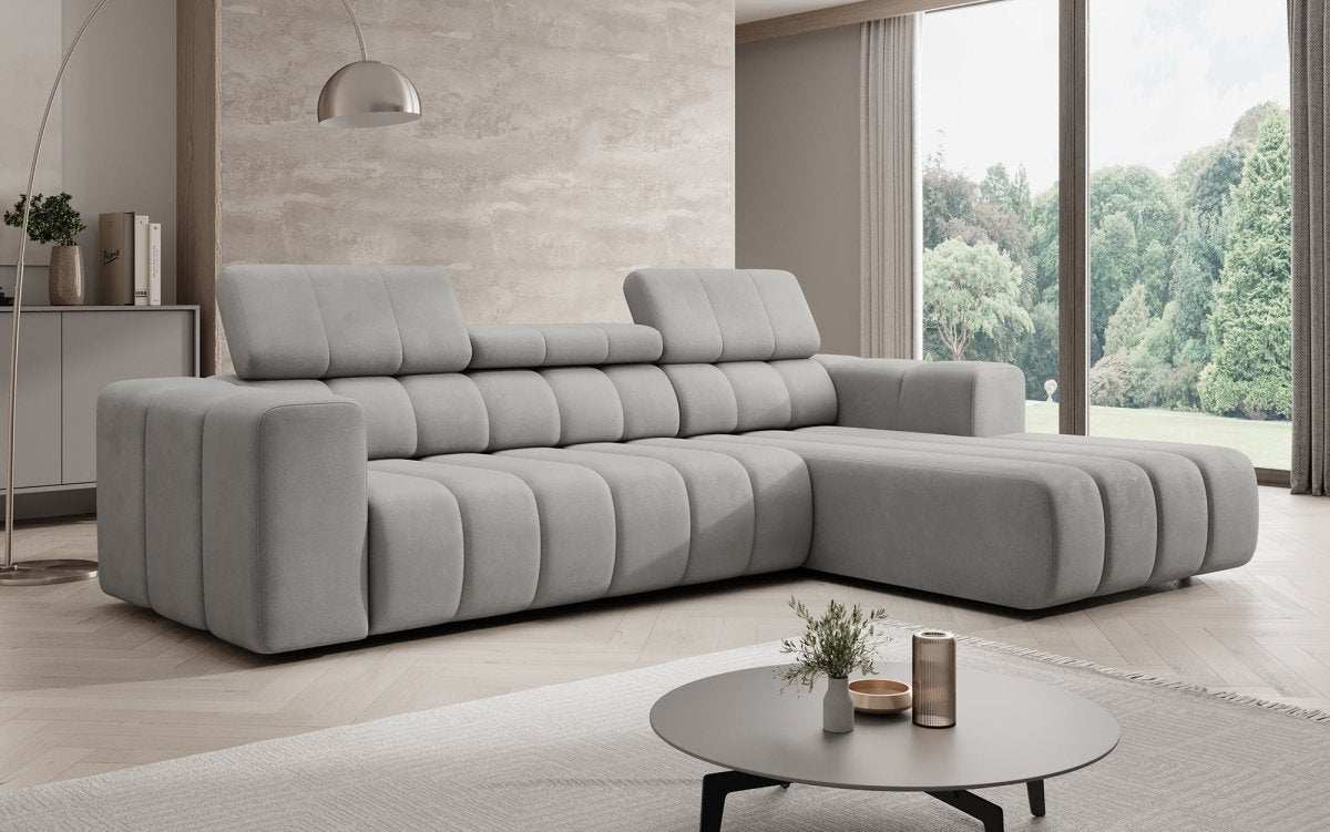 Designer Sofa Aurora Mini mit verstellbaren Kopfstützen - Luxusbetten24