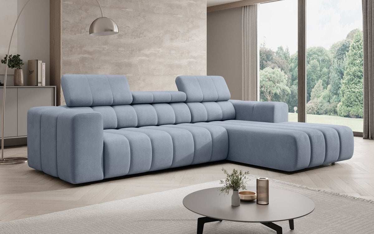 Designer Sofa Aurora Mini mit verstellbaren Kopfstützen - Luxusbetten24