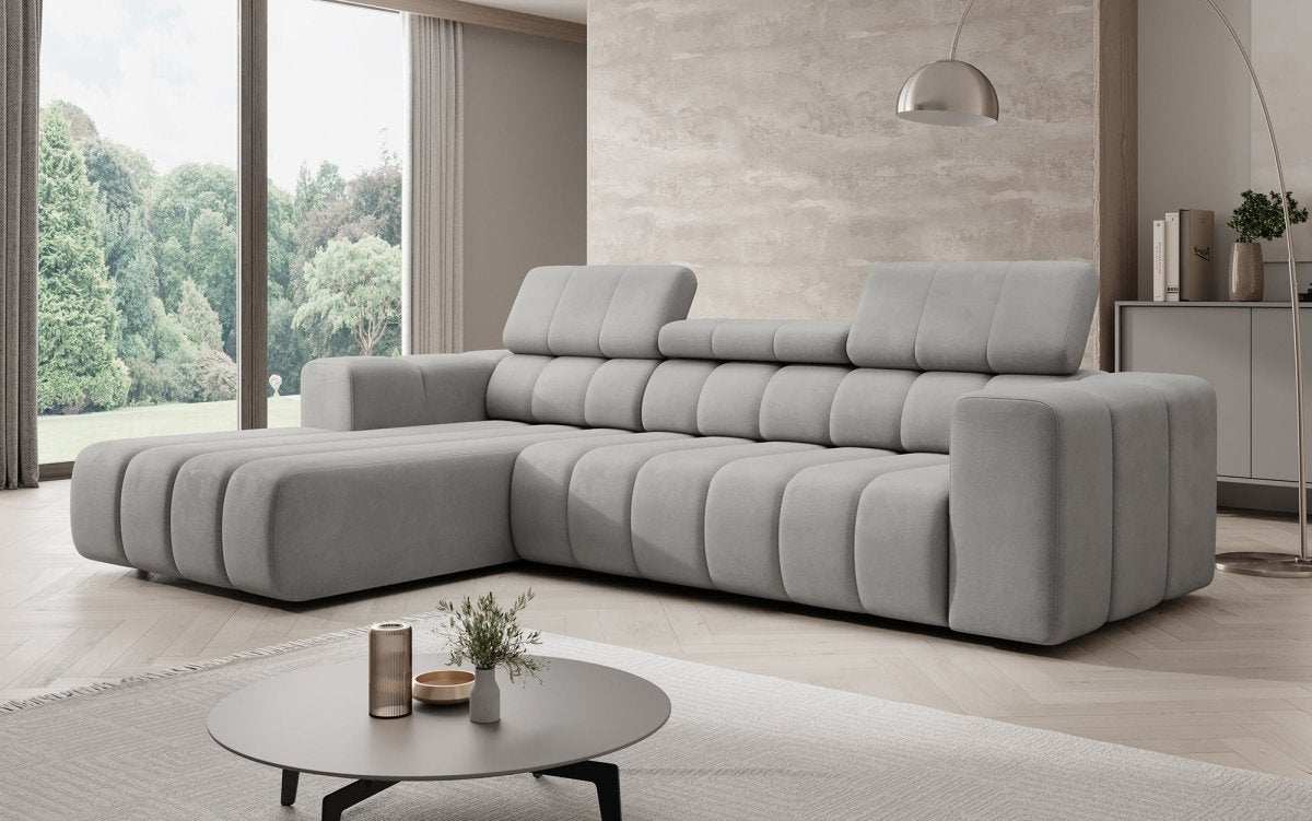 Designer Sofa Aurora Mini mit verstellbaren Kopfstützen - Luxusbetten24