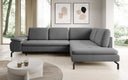 Designer Sofa Verila L mit Schlaf- und Klappfunktion - Luxusbetten24
