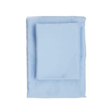 Premium Satin Bettwäsche Hellblau - Luxusbetten24