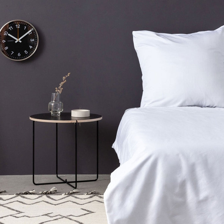 Premium Satijnen Beddengoedset Wit